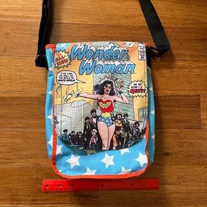 Wonder Woman vintage inspired crossbody bag